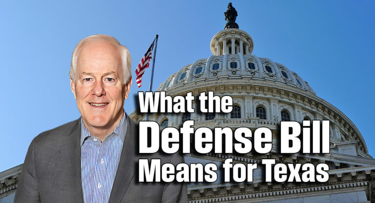 What the Defense Bill Means for Texas