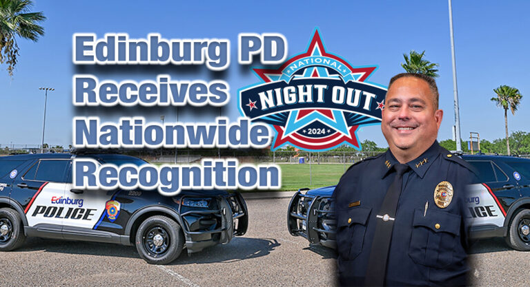 Edinburg PD Earns 9th Place Nationally for National Night Out