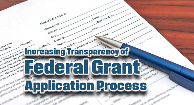 Cornyn, Colleagues’ Bill to Increase Transparency of Federal Grant Application Process Signed into Law