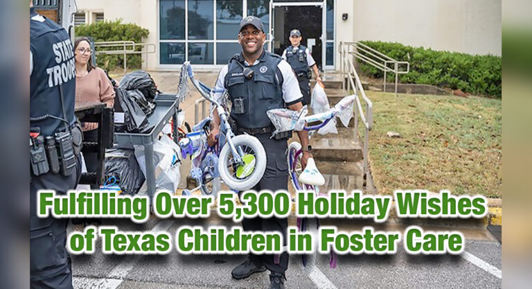 Fulfilling Over 5,300 Holiday Wishes of Texas Children in Foster Care