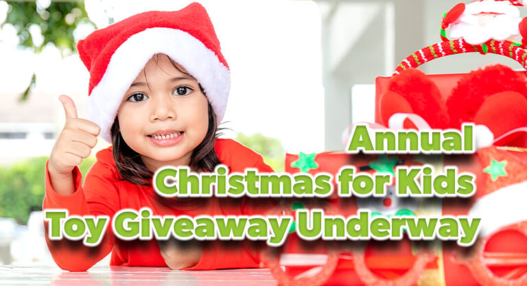 Annual Christmas for Kids Toy Giveaway Underway