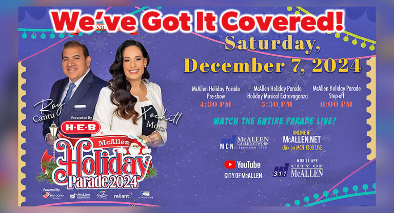 Ways to Watch 2024 McAllen Holiday Parade, Dec. 7th