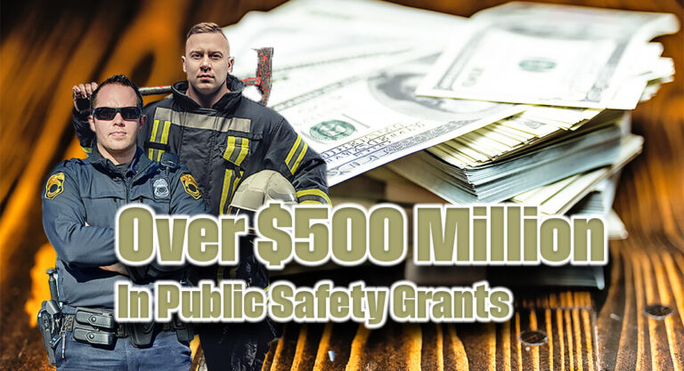 Governor Announces Over $500 Million In Public Safety Grants 