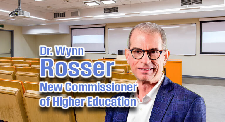 Dr. Wynn Rosser, New Commissioner of Higher Education