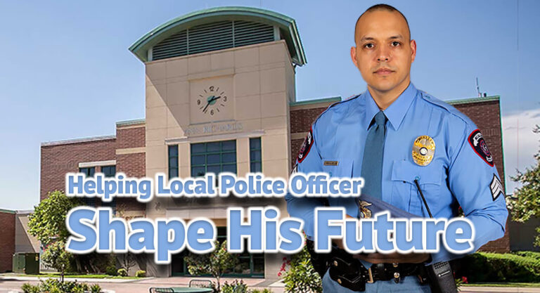 Helping Local Police Officer Shape His Future
