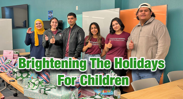 Students Brighten the Holidays for Children