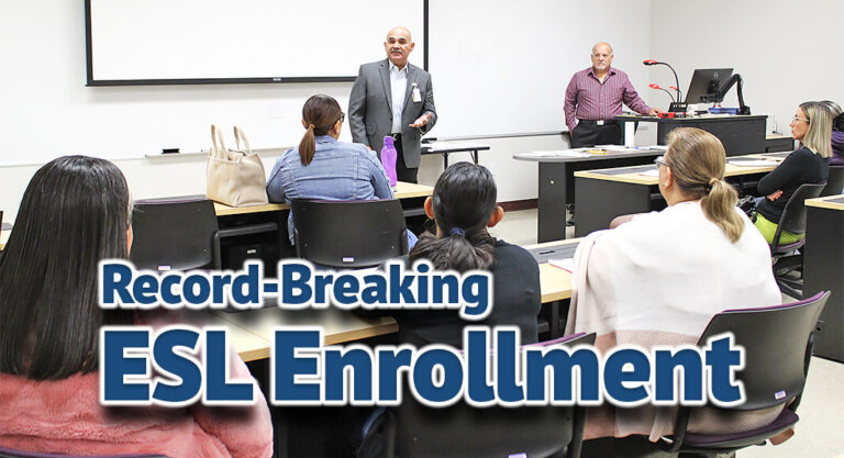 Record-Breaking ESL Enrollment