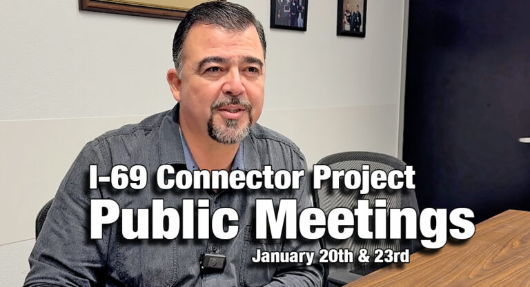 I-69 Connector Project Public Meetings, Jan. 23rd