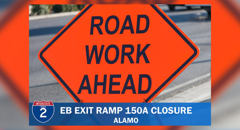 TRAFFIC ALERT- Off-Ramp Closure in Alamo