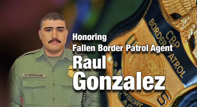 Honoring Fallen Border Patrol Agent Raul Gonzalez