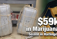 Over $59k in Marijuana Seized in Harlingen