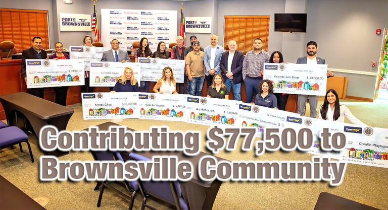 OmniTRAX & Brownsville Rio Grande Railway Contribute $77,500 to Brownsville Community