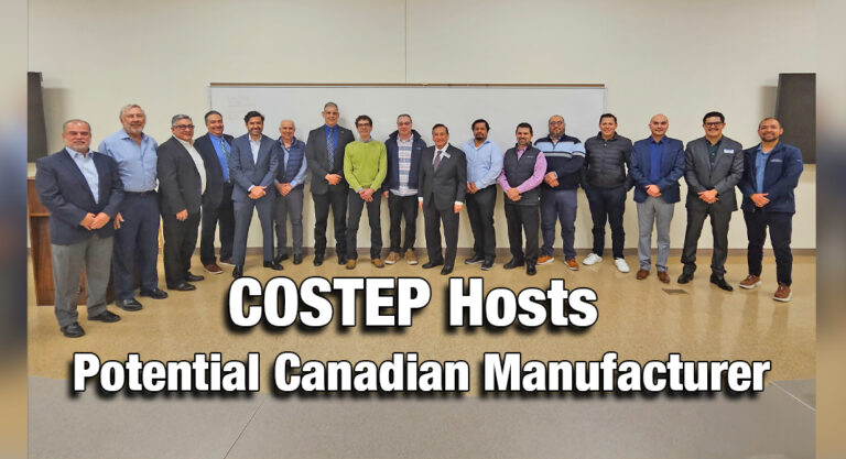 COSTEP Hosts Potential Canadian Manufacturer