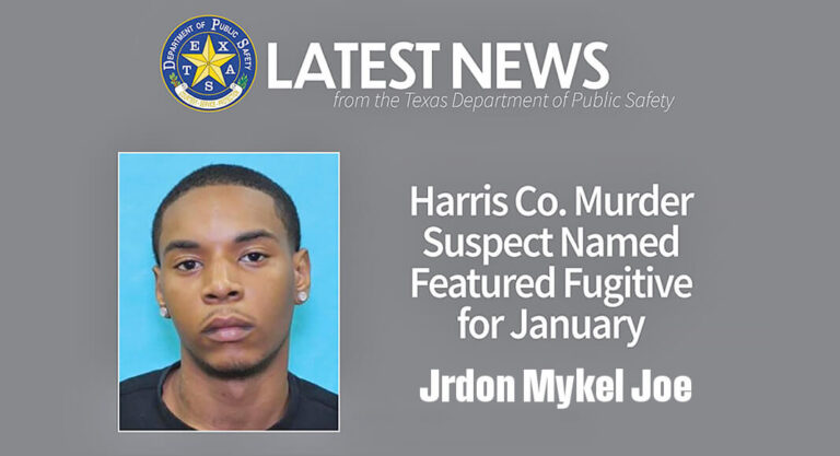 Murder Suspect Named Featured Fugitive for January