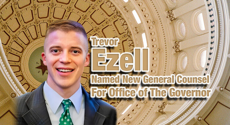 Ezell Named New General Counsel for Office of The Governor 