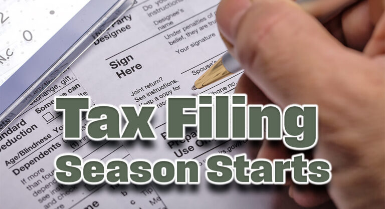2025 Tax Filing Season Starts 