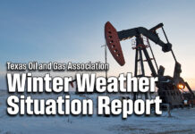 Texas Oil and Gas Association Winter Weather Situation Report