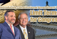 Introducing Constitutional Amendment Imposing Term Limits for Congress