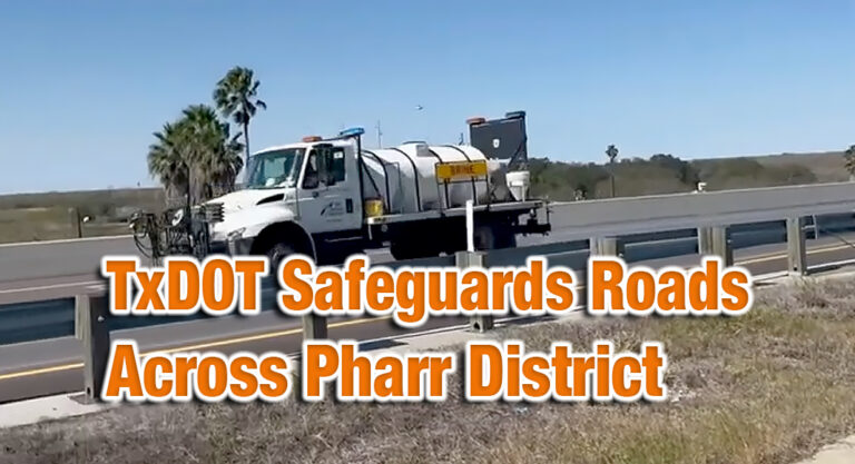 TxDOT Continues  Combating Winter Weather Across Pharr District