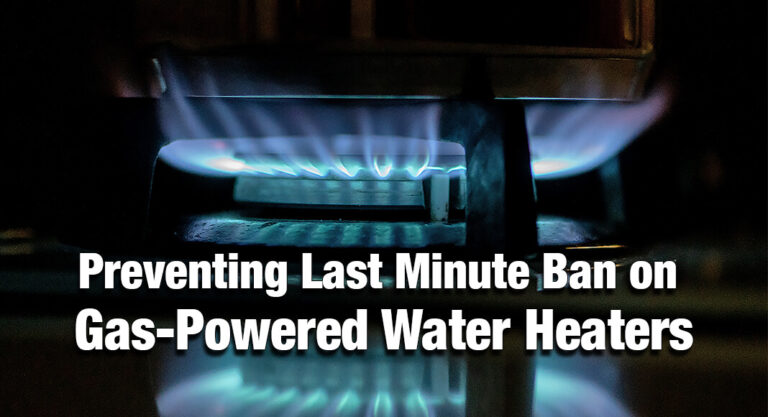 Paxton Sues Biden Administration to Prevent Last Minute Ban on Gas-Powered Water Heaters