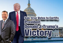 Sen. Cruz Votes to Certify President Donald J. Trump’s Victory