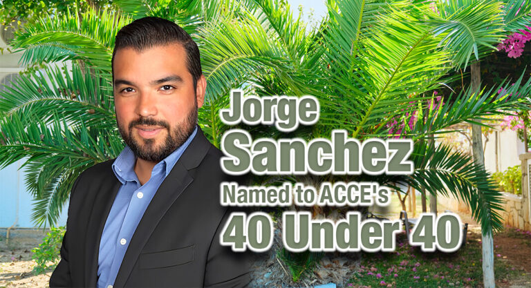 McAllen Chamber of Commerce’s Jorge Sanchez Named to ACCE’s 40 Under 40