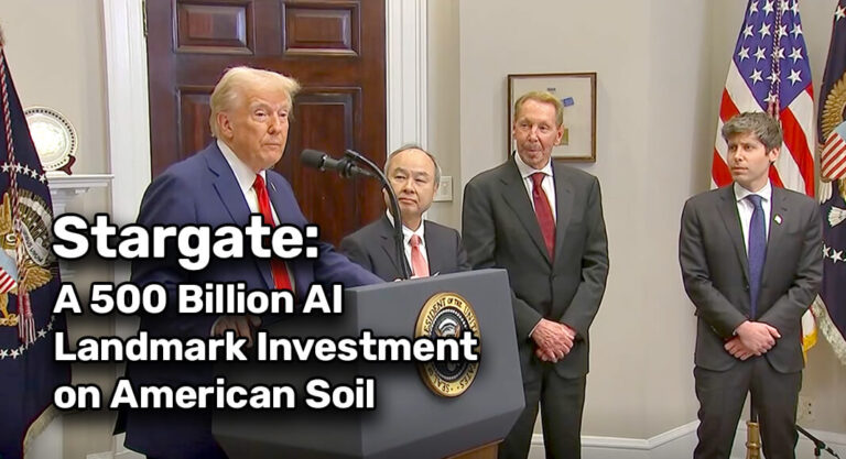 Stargate: A 500 Billion AI Landmark Investment on American Soil