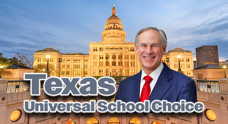 Texas House Support for School Choice Praised