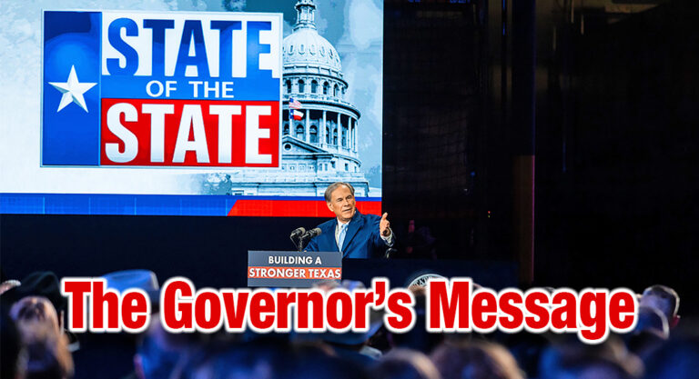 Governor Abbott’s 2025 State Of The State Address
