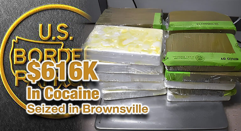 Brownsville CBP Officers Seize $616K in Cocaine at Los Indios International Bridge