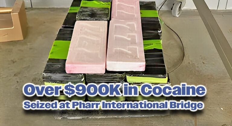 CBP Officers Seize Over $900K in Cocaine at Pharr International Bridge
