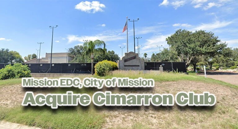 Mission EDC, City of Mission Acquire Cimarron Club