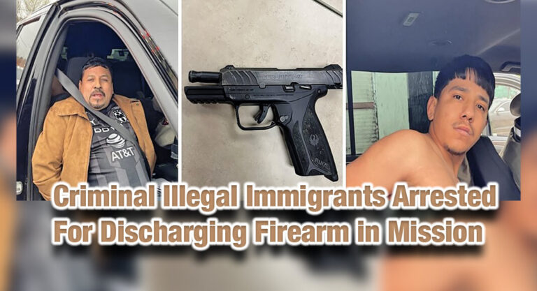 DPS Arrests Criminal Illegal Immigrants After Discharging Firearm in Mission