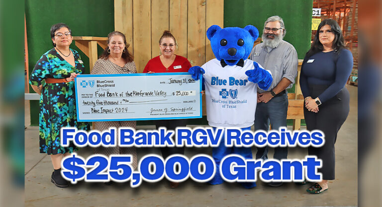 Food Bank RGV Receives $25,000 Blue Impact Grant
