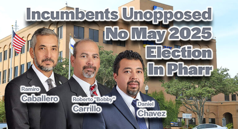 May 2025 General Municipal Election in Pharr Canceled
