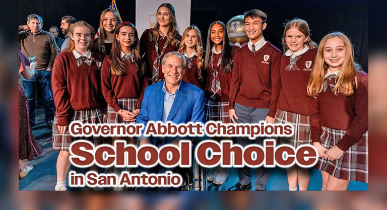 Governor Abbott Champions School Choice in San Antonio