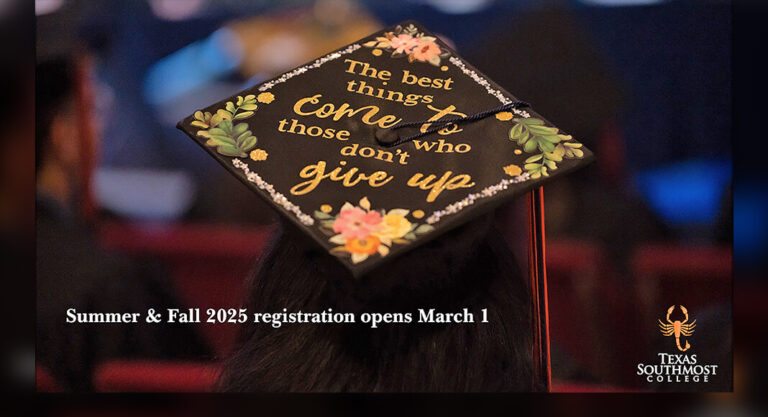 Texas Southmost College Opens Registration for Summer and Fall 2025 on March 1
