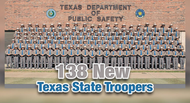 DPS Graduates 138 New Texas State Troopers