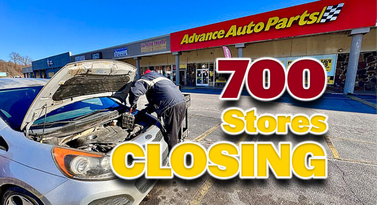 Advance Auto Parts Announces 700 Store Closures