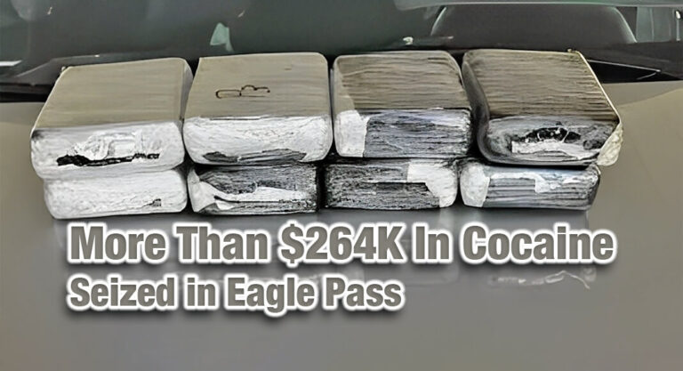 Eagle Pass CBP Officers Seize More Than $264K In Cocaine