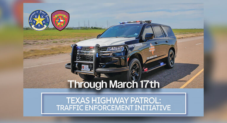 DPS Increases Enforcement for Spring Break & St. Patrick’s Day Through March 17th