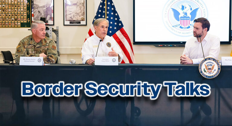 Governor Abbott Joins Vice President Vance in Border Security Roundtable