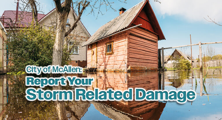 City of McAllen Encourages Residents, Businesses To Report Storm Related Damage