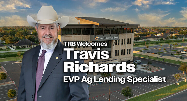 TRB Welcomes Travis Richards as EVP Ag Lending Specialist