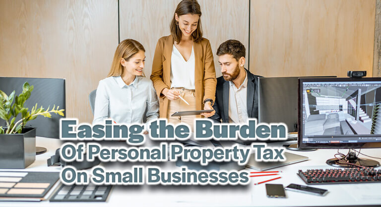Small Businesses Urge Senate to Ease the Burden of Personal Property Tax