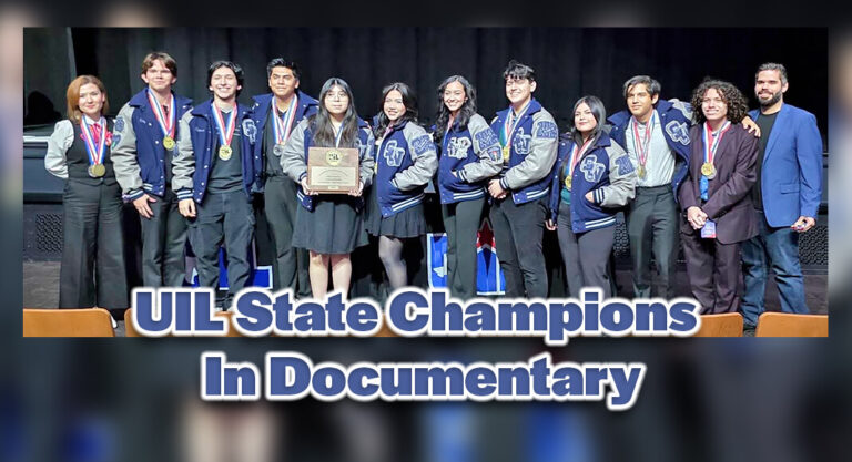 PSJA ISD Theatre Troupe Named UIL State Champions in Documentary
