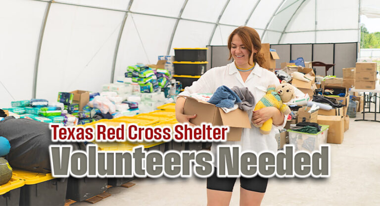 Urgent Need for Red Cross Shelter Volunteers in Texas