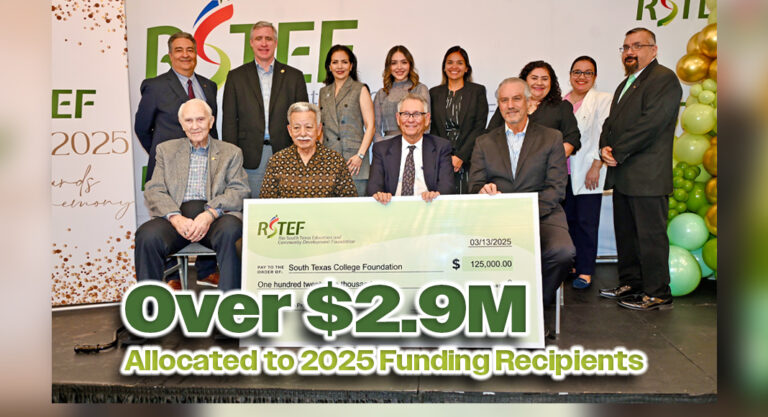Rio-South Texas Education & Community Development Foundation Announces Over $2.9M for 2025 Funding Recipients