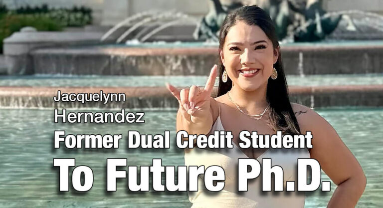 STC Launches Former Dual Credit Student to Future Ph.D.