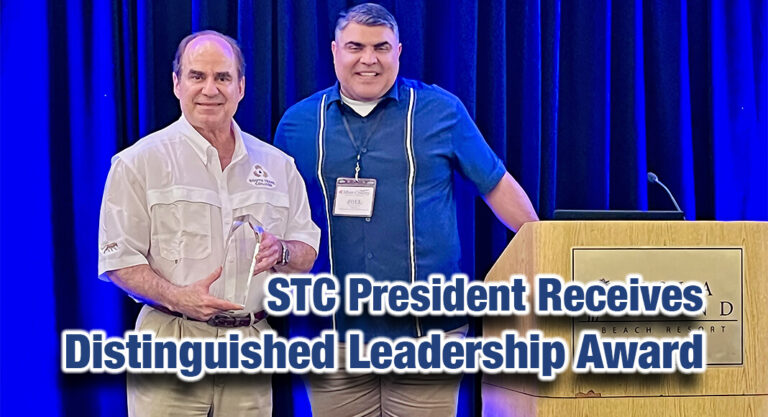STC President Receives Distinguished Leadership Award